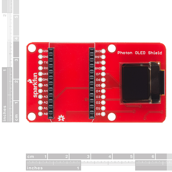SparkFun Photon Micro OLED Shield (DEV-13628), photo 2
