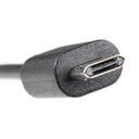 Reversible USB A to Reversible Micro-B Cable - 0.3m