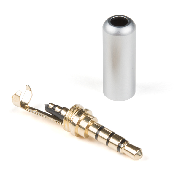 TRRS Audio Plug - 3.5mm (Metal)