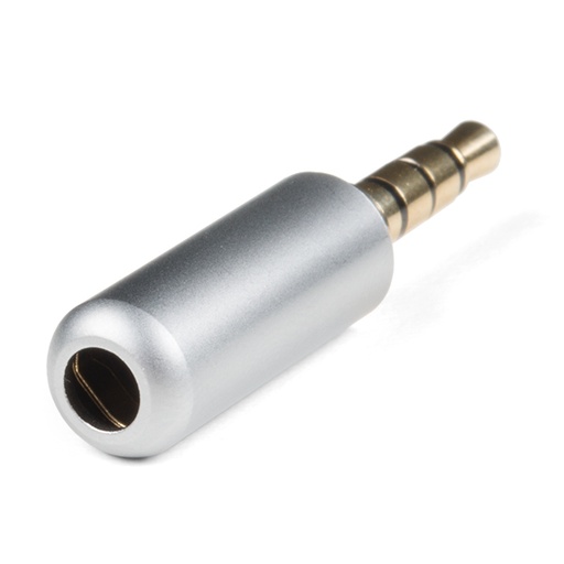 TRRS Audio Plug - 3.5mm (Metal)
