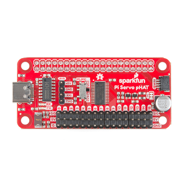 SparkFun Servo pHAT for Raspberry Pi