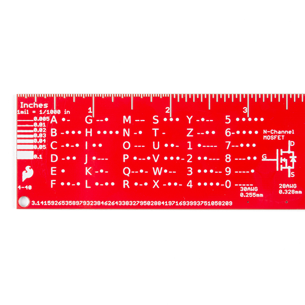 SparkFun PCB Ruler 12 Inch (TOL-15295), photo 4