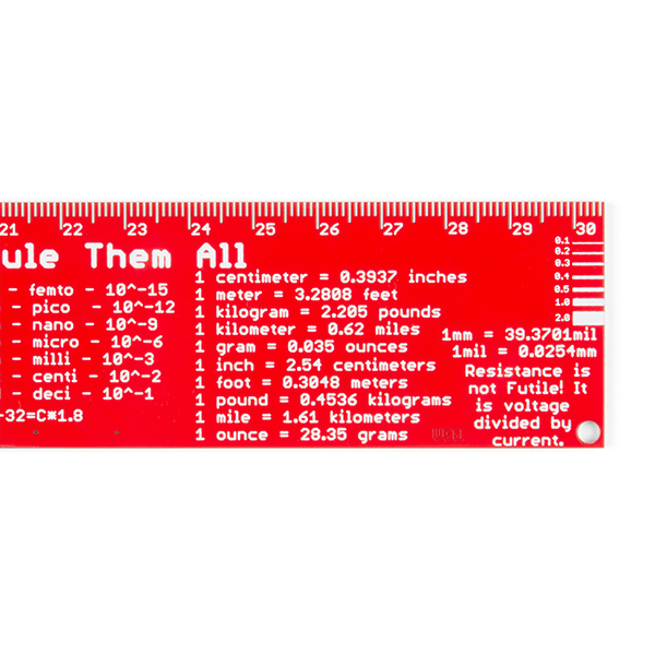 SparkFun PCB Ruler 12 Inch (TOL-15295), photo 9