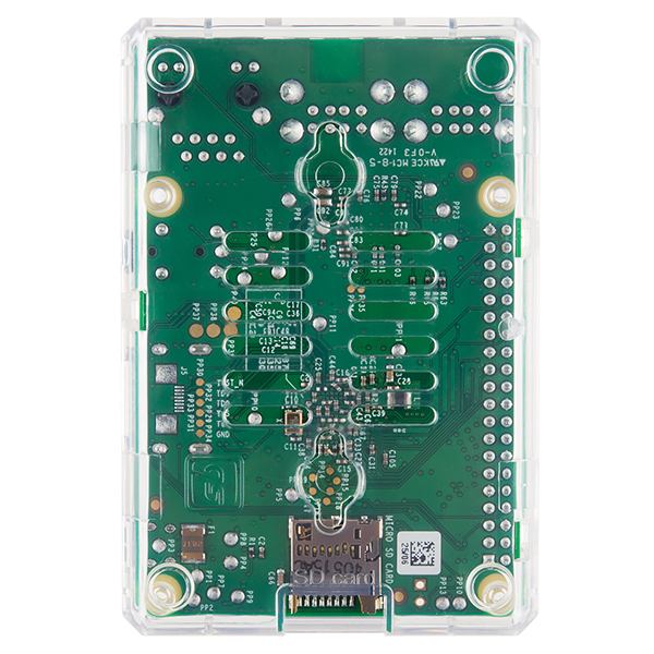 Pi Tin for the Raspberry Pi - Clear