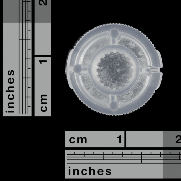 SparkFun Clear Plastic Knob 6mm Shaft (COM-10597), photo 2