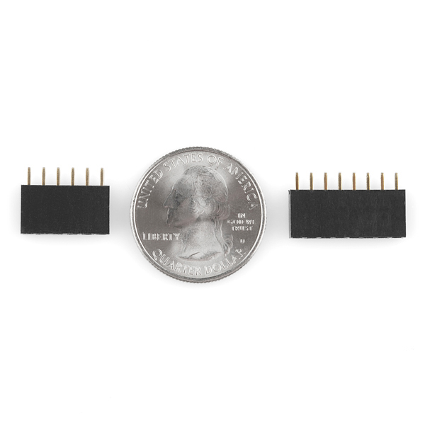 SparkFun Female Header Pack 6 and 8 Pin (PRT-11269), photo 2