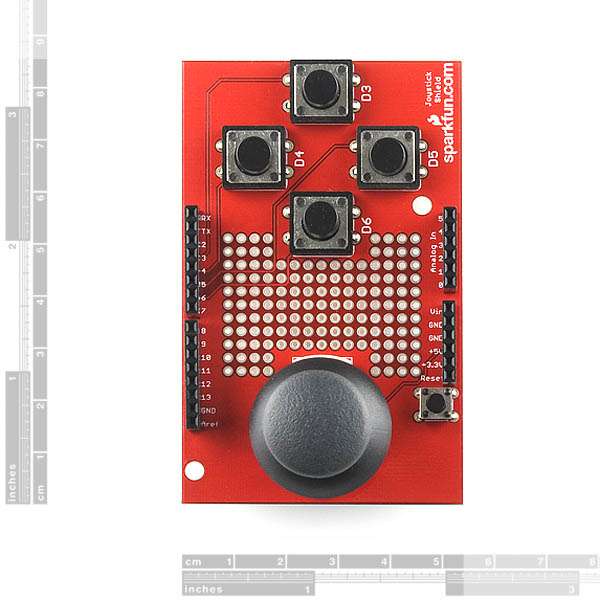 SparkFun Joystick Shield Kit Arduino (DEV-09760), photo 2