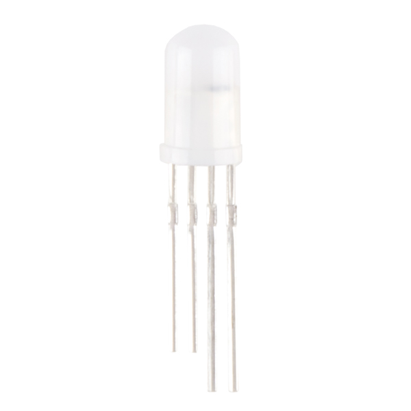 LED - RGB Addressable, PTH, 5mm Diffused (5 Pack)