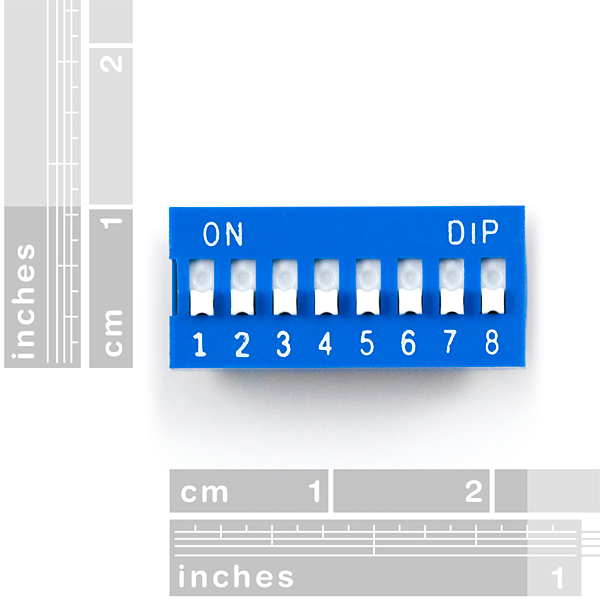 DIP Switch - 8 Position