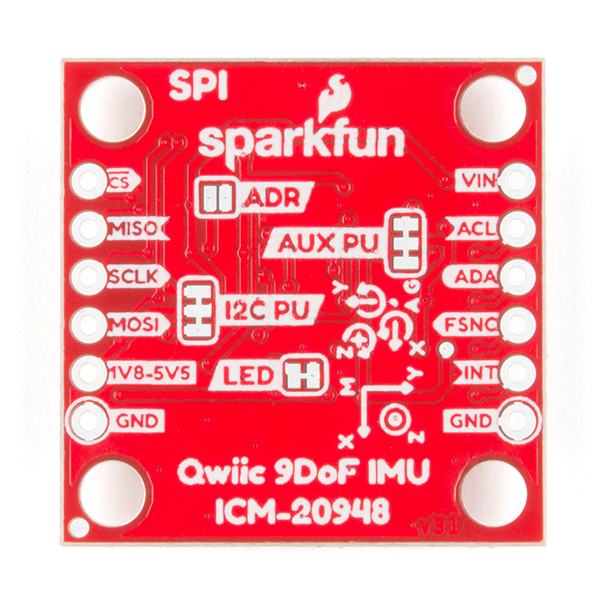 SparkFun 9DoF IMU Breakout - ICM-20948 (Qwiic)