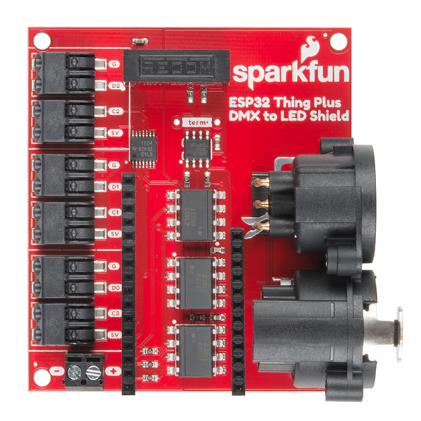 SparkFun ESP32 Thing Plus DMX LED Shield (DEV-15110), photo 5