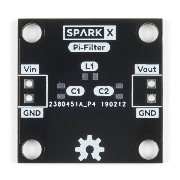 SparkX Pi-Filter