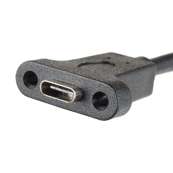 SparkFun Panel Mount USB-C Extension Cable 6in (CAB-15455), photo 3