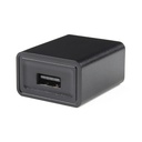 USB Wall Charger - 5V, 1A (Black)