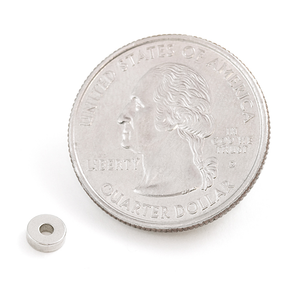 SparkFun NdFeB Magnet Ring 3/16in (COM-08914), photo 2