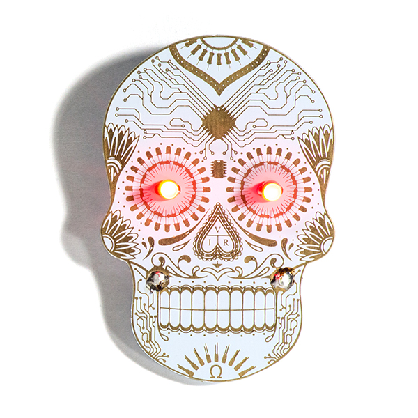 SparkFun Day of the Geek Badge Kit White (KIT-14636), photo 4