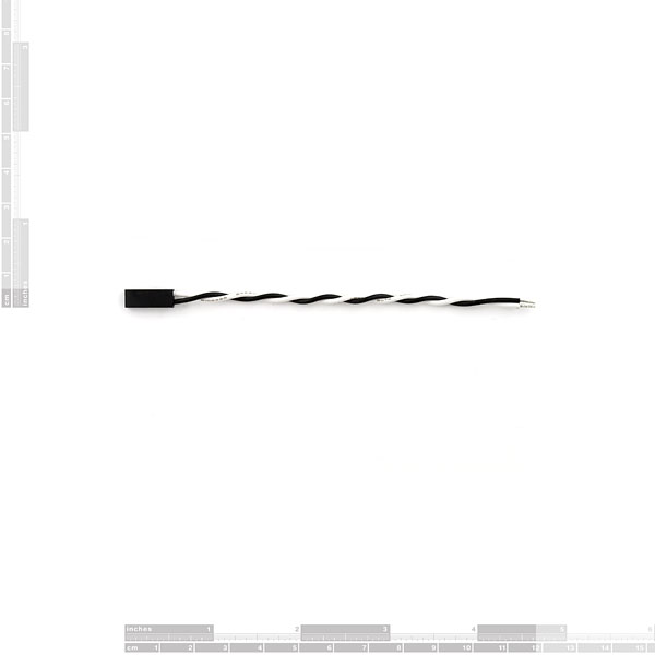 SparkFun 2-Pin PTH Jumper Wire Black White (PRT-08672), photo 2