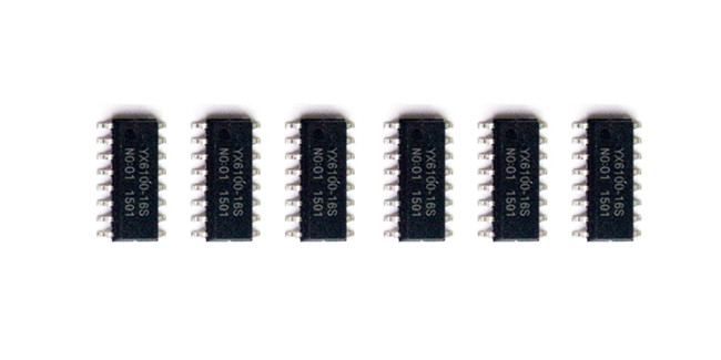 Flyron YX6100-16S MP3 Decoder Chip (YX6116S), photo 2