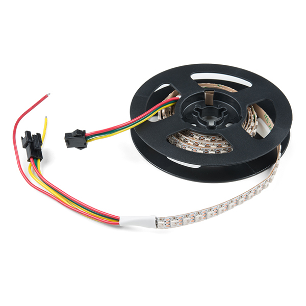 Skinny LED RGB Strip - Addressable, 1m, 144LEDs (SK6812)