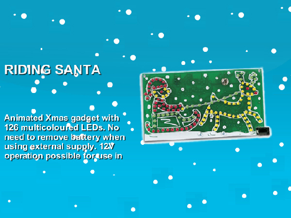 Velleman Animated Santa Claus Kit 126 LEDs (WSSA116), photo 4