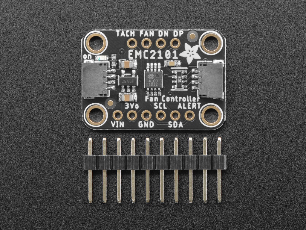 Adafruit EMC2101 I2C PC Fan Controller and Temperature Sensor - STEMMA QT / Qwiic