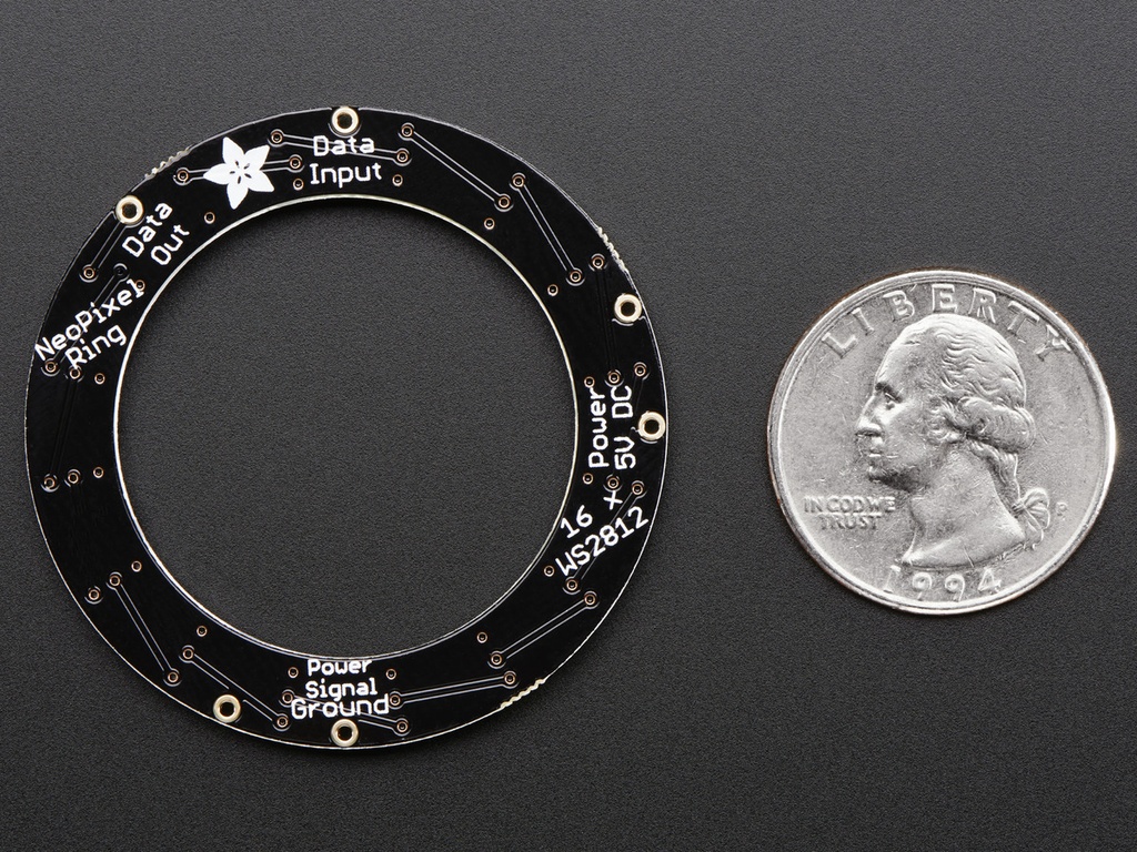 Adafruit NeoPixel Ring 16 LED (ADA-1463), photo 3