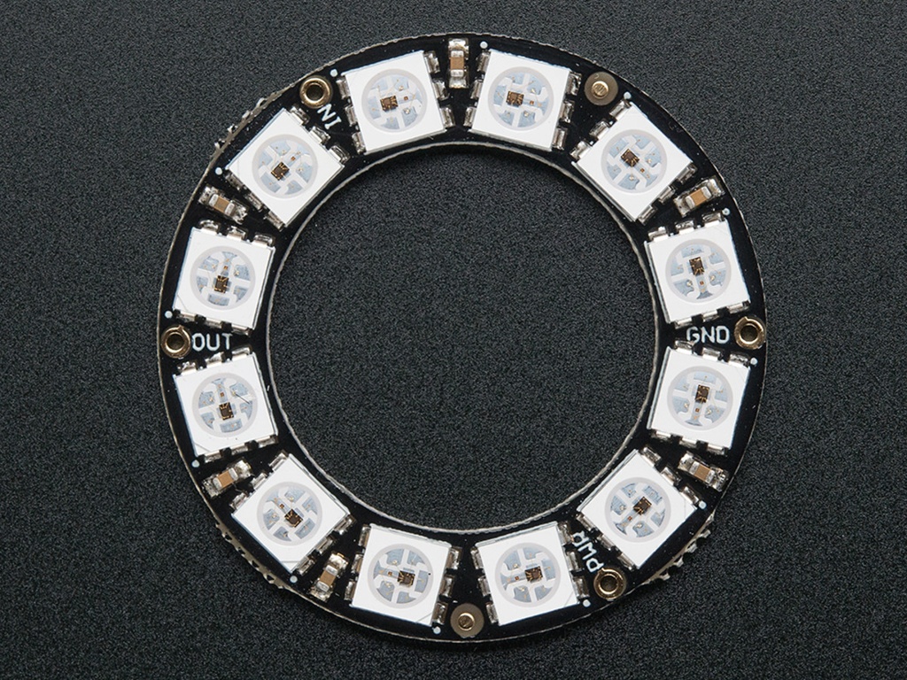 Adafruit NeoPixel Ring 12 LED (ADA-1643), photo 3