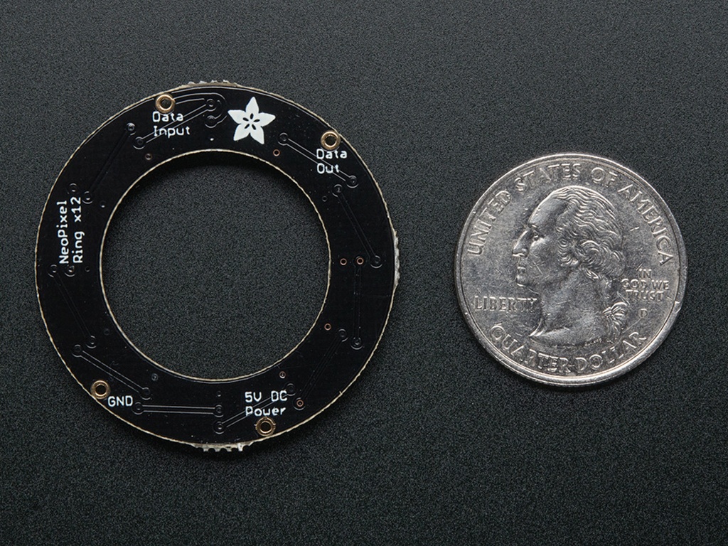 Adafruit NeoPixel Ring 12 LED (ADA-1643), photo 4
