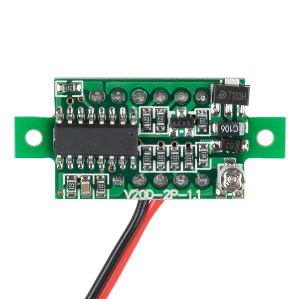 Digital LED Voltmeter