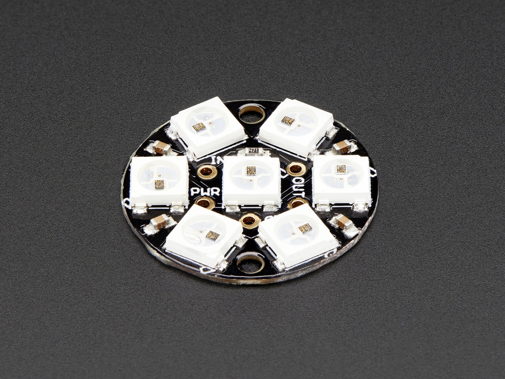 NeoPixel Jewel - 7 x 5050 RGB LED with Integrated Drivers