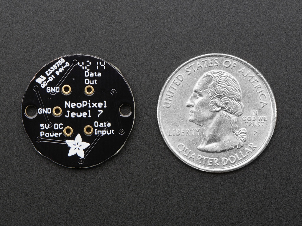 Adafruit NeoPixel Jewel 7 LED (ADA-2226), photo 4