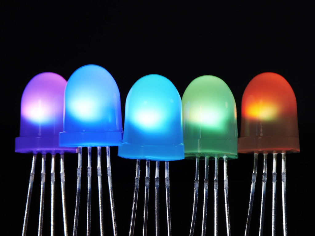 Adafruit NeoPixel 8mm Diffused 5-Pack (ADA-1734), photo 2