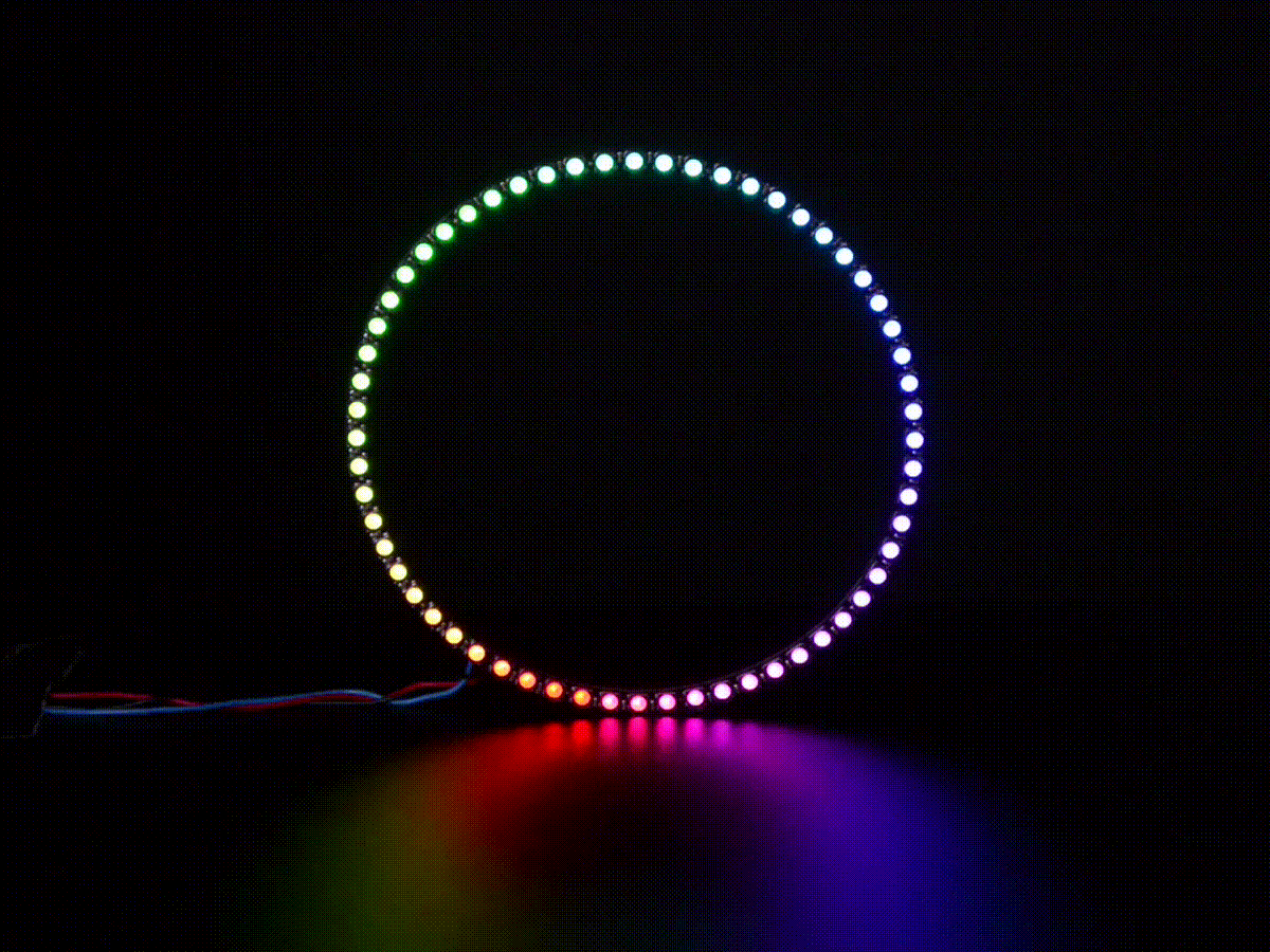 Adafruit NeoPixel 1/4 of 60 Ring RGBW (ADA-2874), photo 2