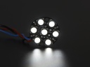 NeoPixel Jewel - 7 x 5050 RGBW LED w/ Integrated Drivers - Cool White - ~6000K