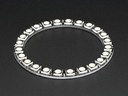 NeoPixel Ring - 24 x 5050 RGBW LEDs w/ Integrated Drivers - Natural White - ~4500K