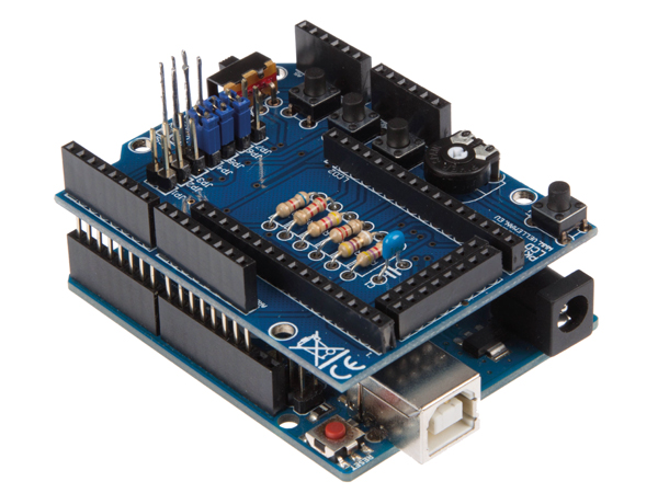 LCD SHIELD FOR ARDUINO