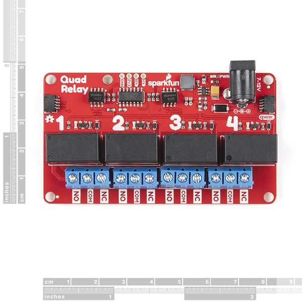 SparkFun Qwiic Quad Relay