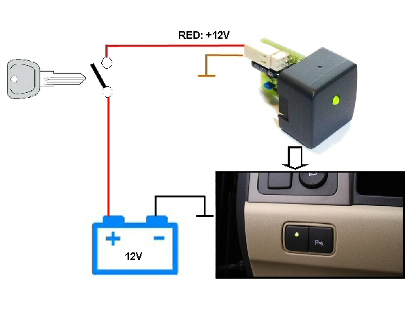 12V CAR BATTERY MONITOR