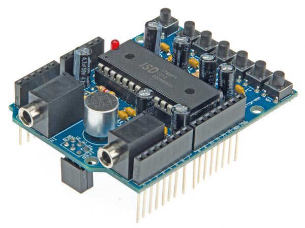 RECORDING AUDIO SHIELD FOR ARDUINO®