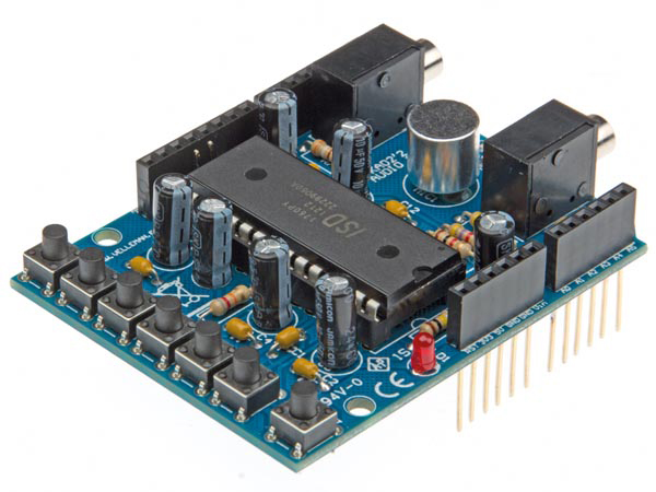 Velleman Recording Audio Shield for Arduino (WPSH02), photo 4