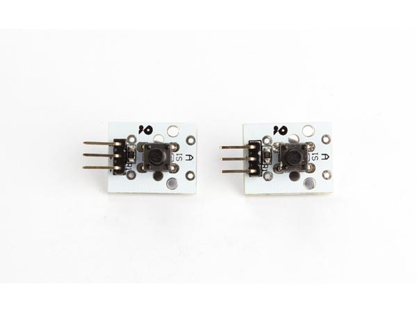 ARDUINO® COMPATIBLE TACTILE SWITCH SENSOR MODULE (2 pcs)