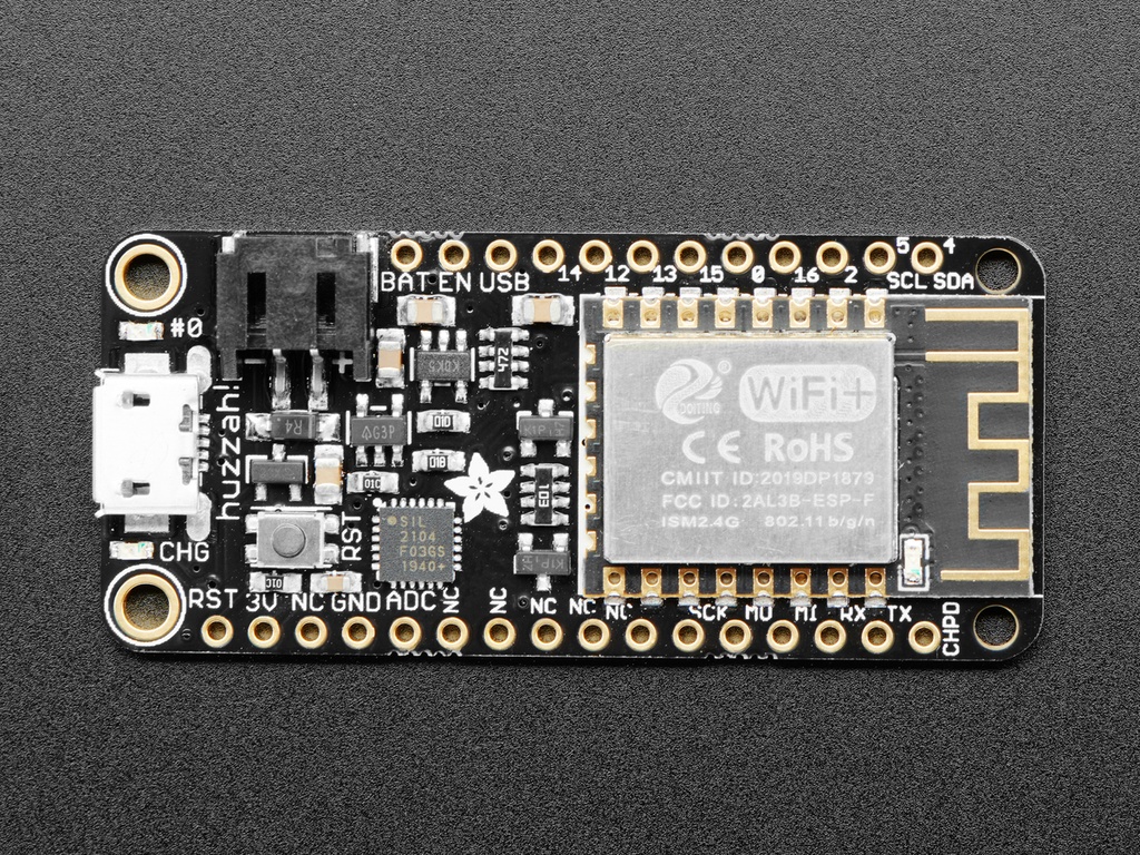 Adafruit Feather HUZZAH ESP8266 (ADA-2821), photo 2