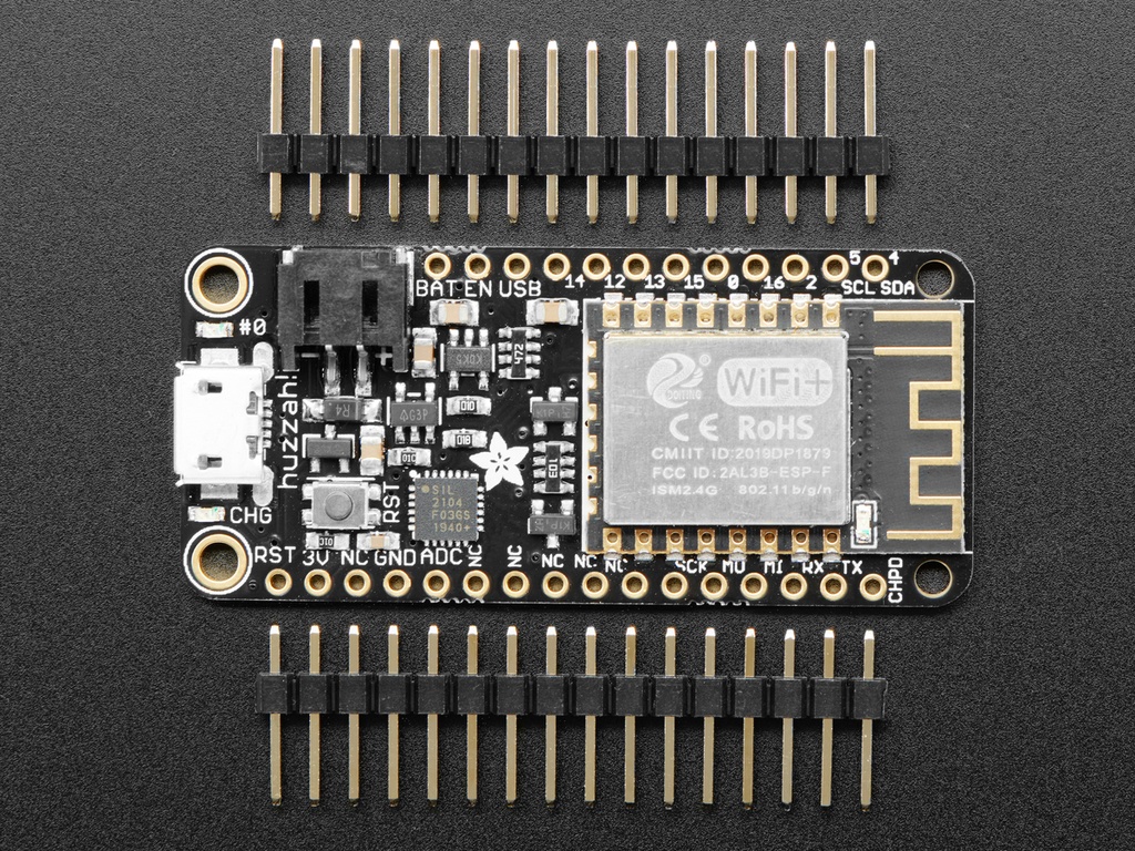 Adafruit Feather HUZZAH with ESP8266 - Loose Headers