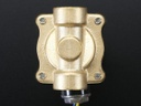 Brass Liquid Solenoid Valve - 12V - 1/2 NPS