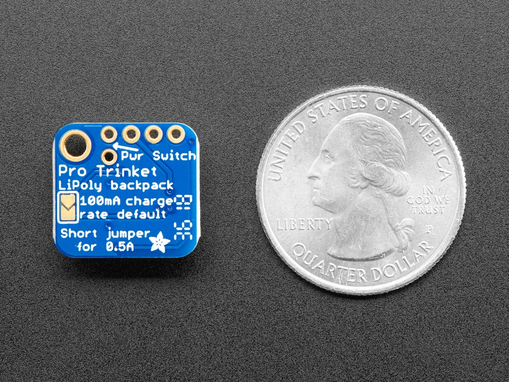 Adafruit LiPoly Backpack Pro Trinket (ADA-2124), photo 6