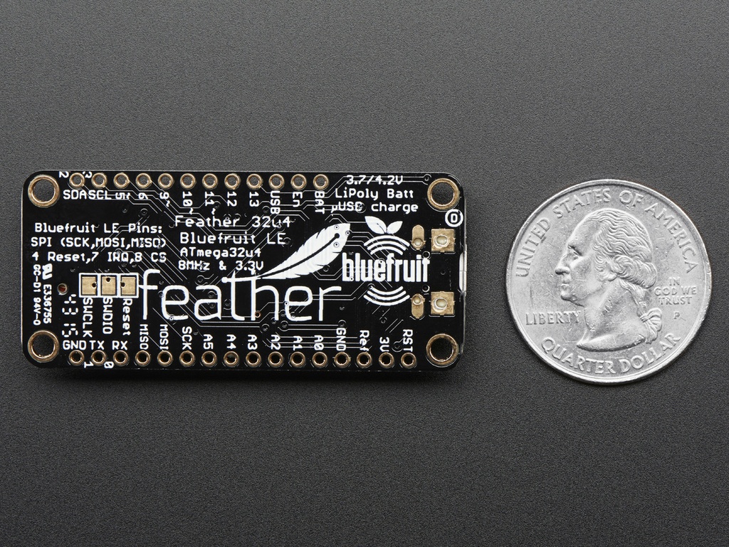 Adafruit Feather 32u4 Bluefruit LE (ADA-2829), photo 8