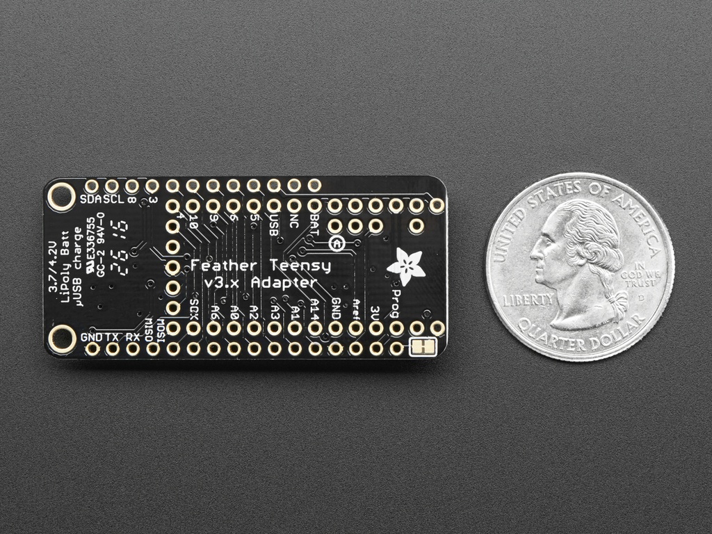 Teensy 3.x Feather Adapter