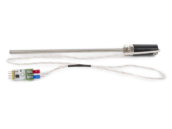 TEMPERATURE PROBE / SENSOR 600°C + MAX6675 INTERFACE