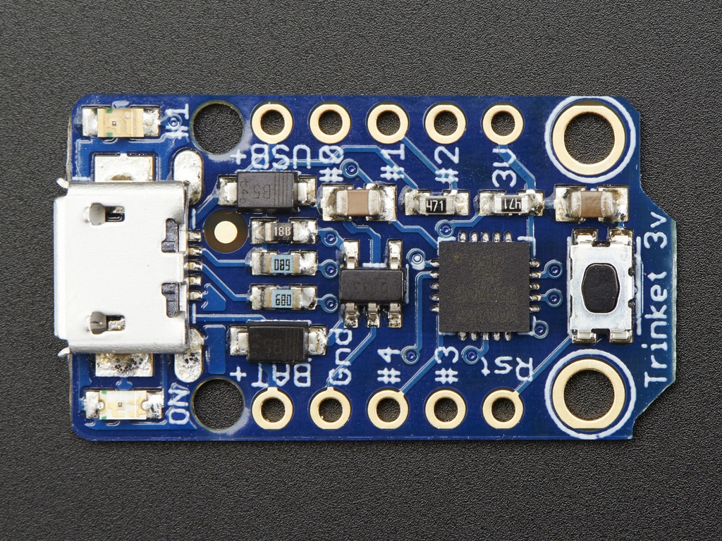Adafruit Trinket ATtiny85 3.3V (ADA-1500), photo 5