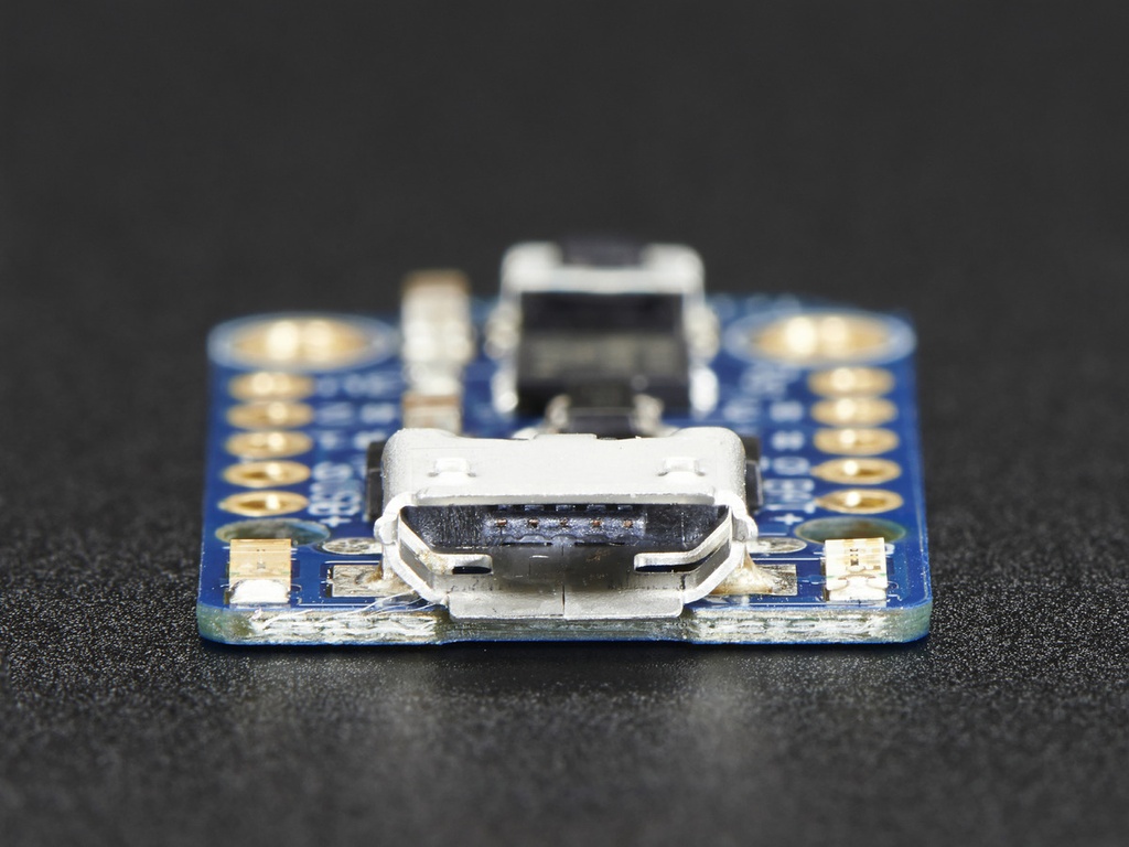 Adafruit Trinket - Mini Microcontroller - 3.3V Logic - MicroUSB